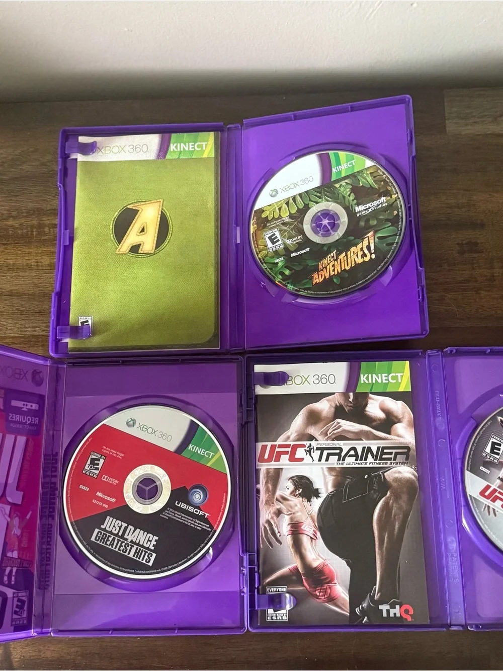 Xbox 360 slim 250GB Kinect Family Bundle Tested Works Great READ